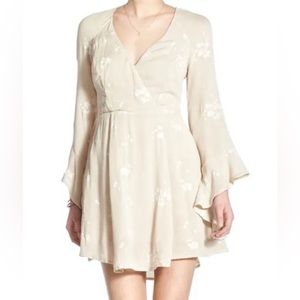 Free People Jasmine Embroidered Mini Dress